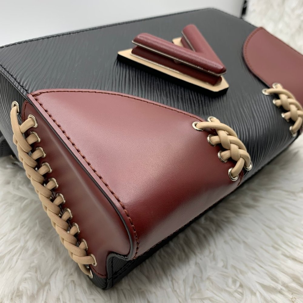 ❌SOLD❌Louis Vuitton Epi Braided Twist MM bag - Picture 13 of 16